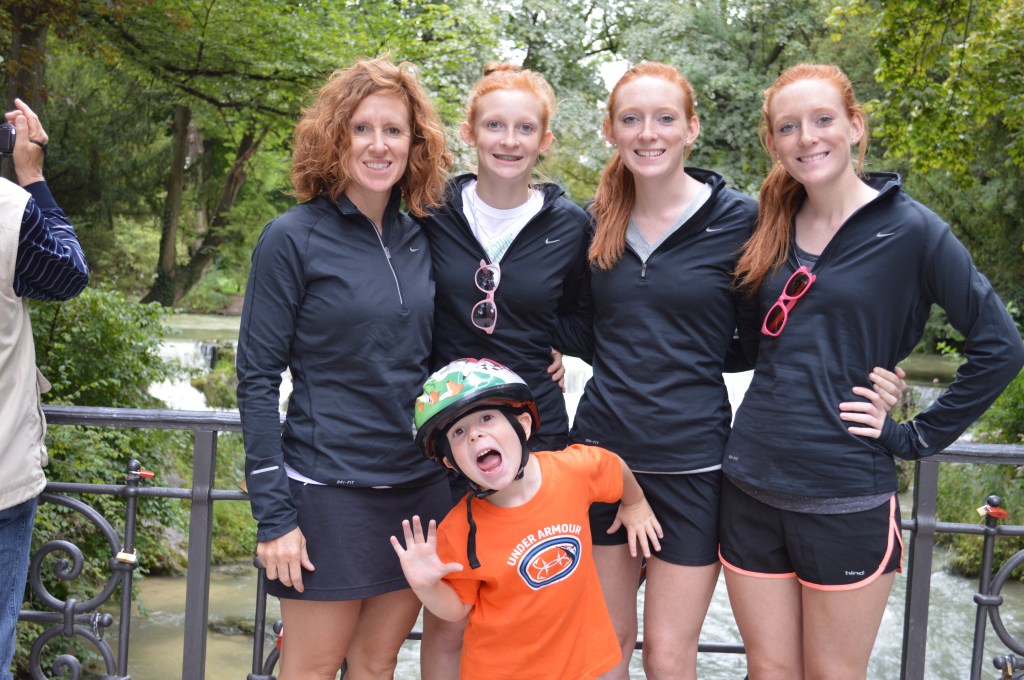 mom and kids in Munich
