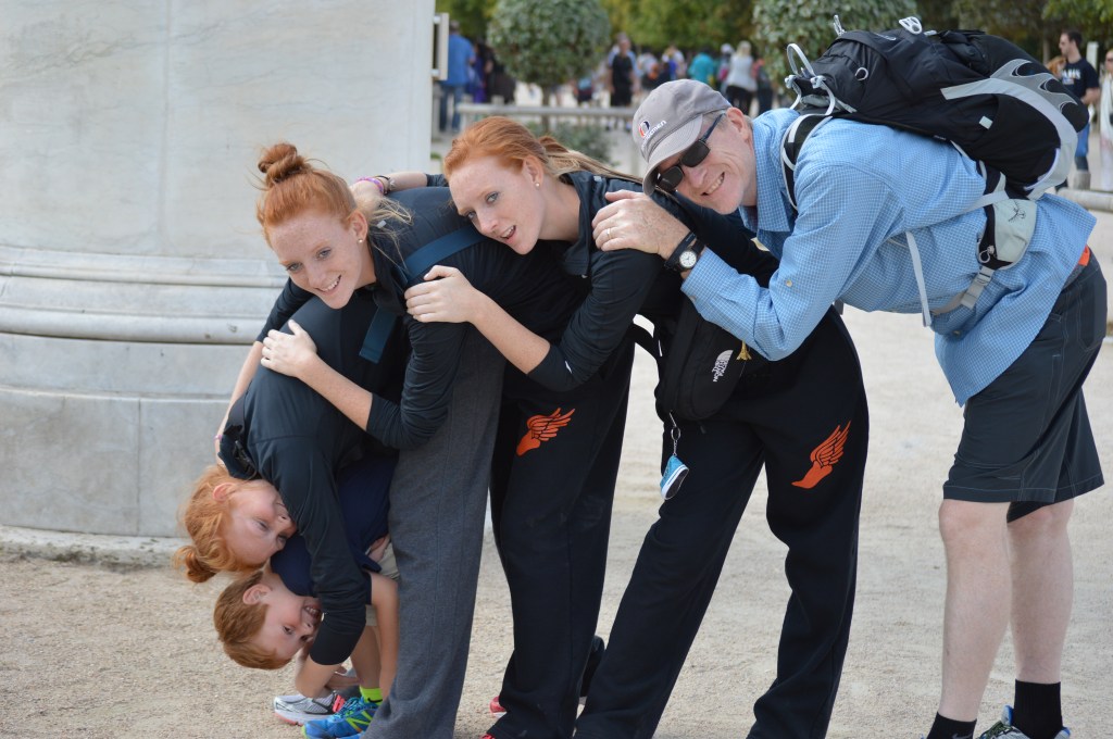 exhausted family paris